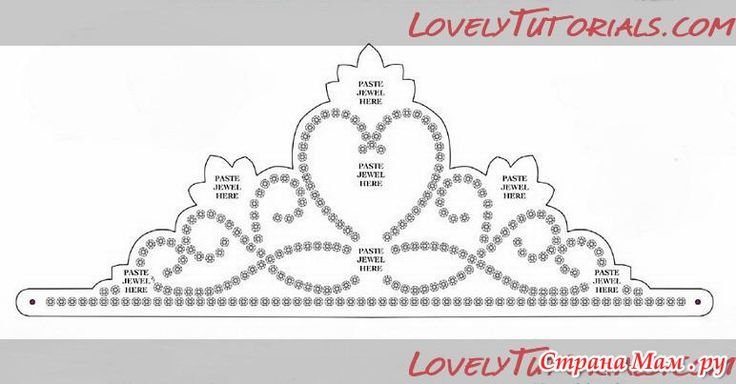 Лекало диадемы