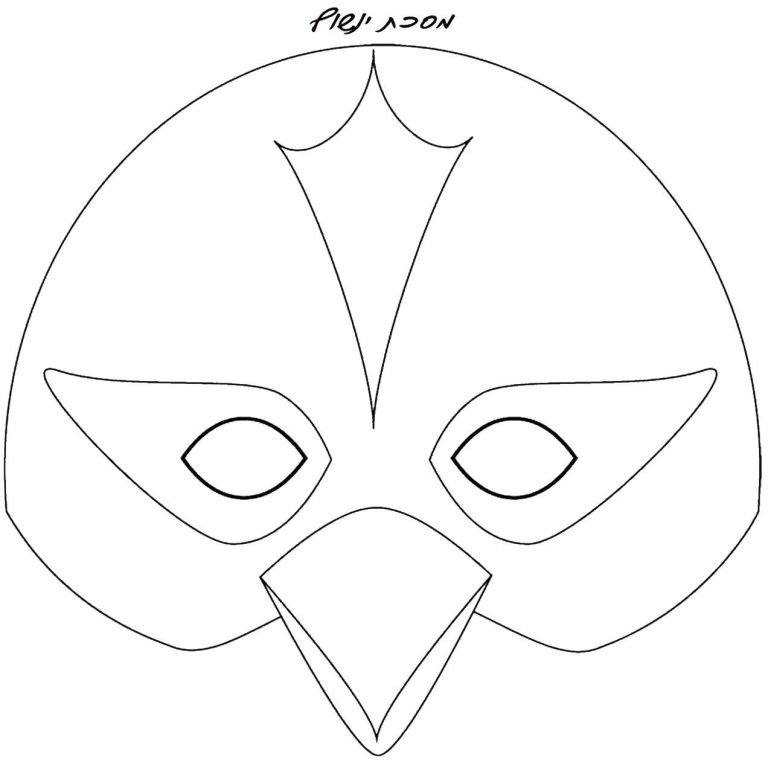 маска воробья