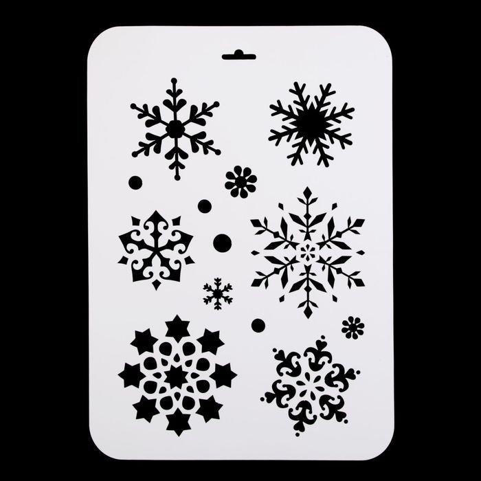 Трафарет из пластика