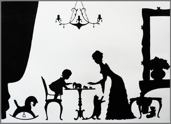 Силуэтная композиция