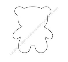 Трафарет для пряника Медвежонок