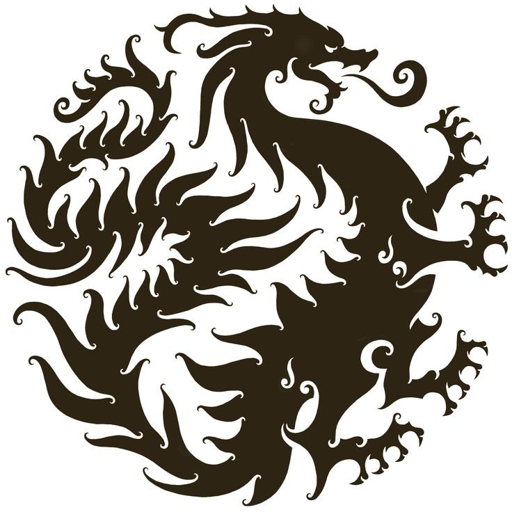 Векторные изображения драконов