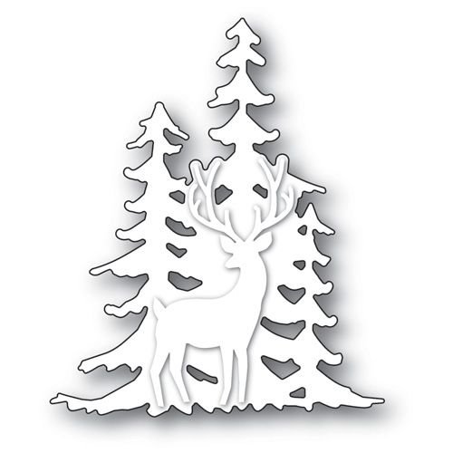 Зимние деревья на окна