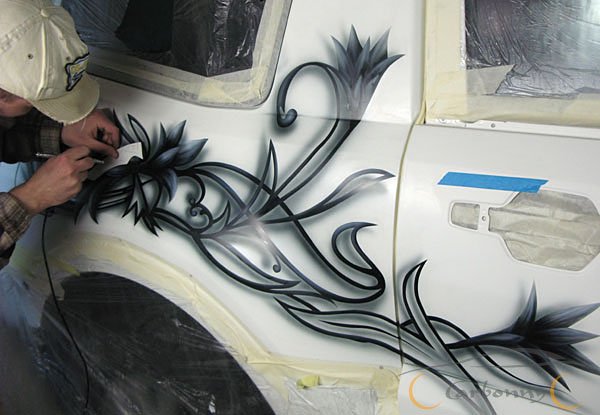 Трафареты для аэрографии