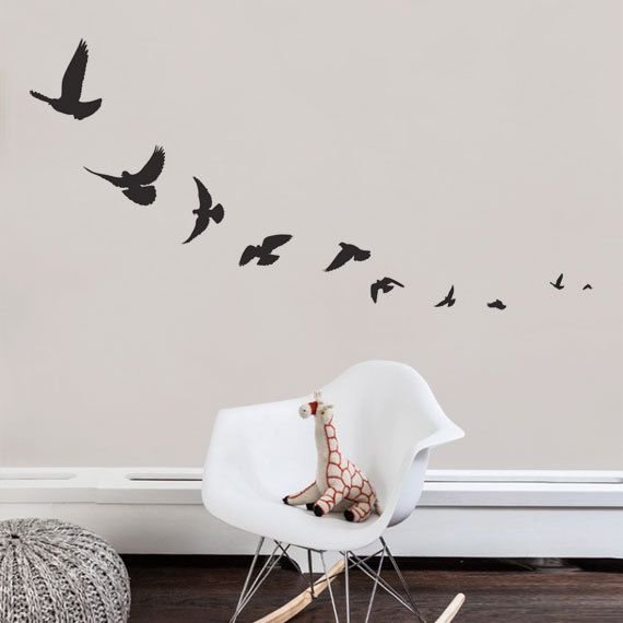 Настенный декор Sparrow №2