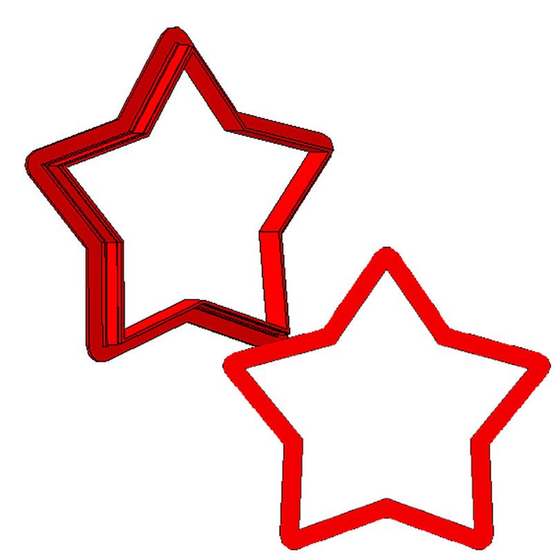 Форма для пряников звезда