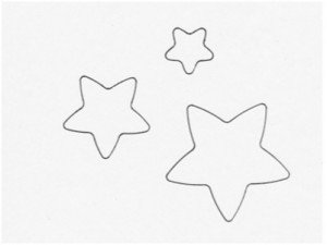 Звездочка из фетра выкройка