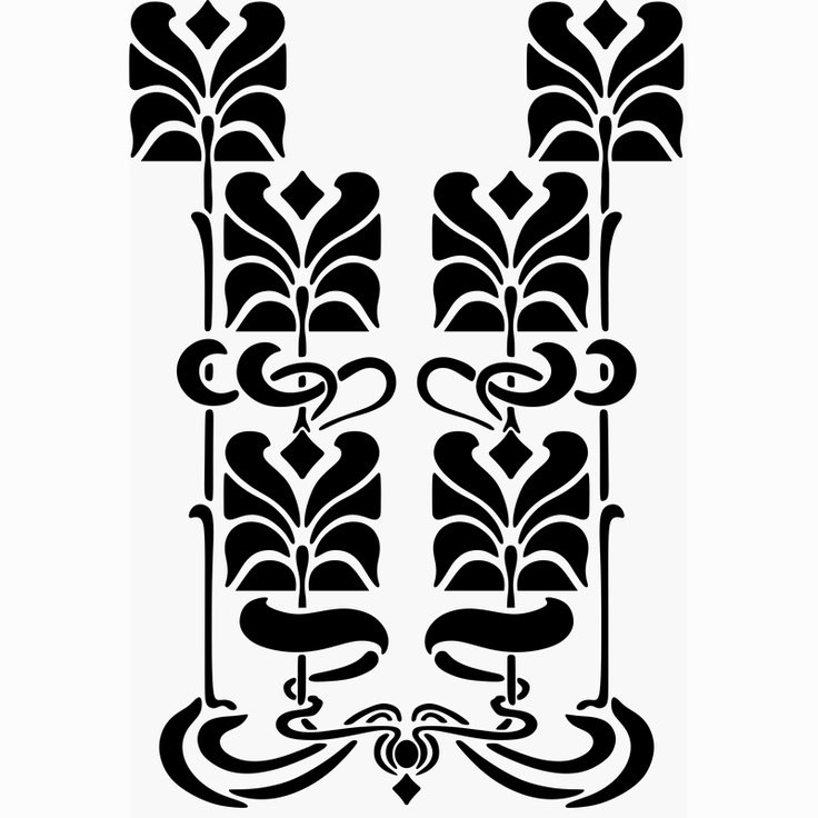 Векторные узоры и орнаменты Модерн