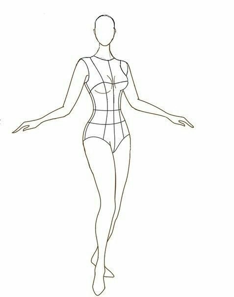 Фигурины для рисования одежды