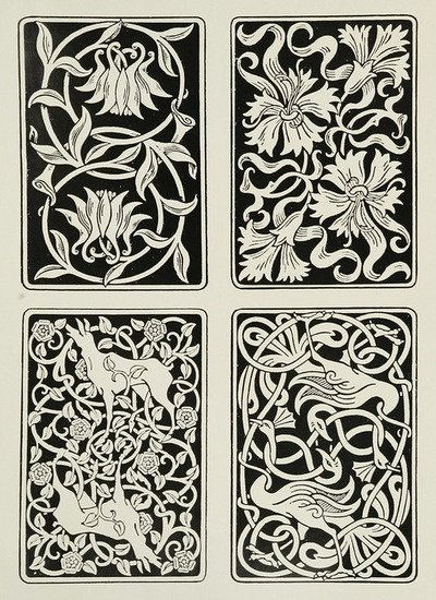 Растительный орнамент в стиле Модерн