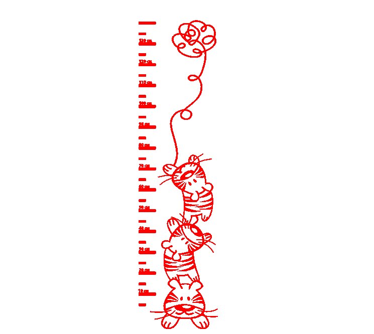 Линейка ростомер