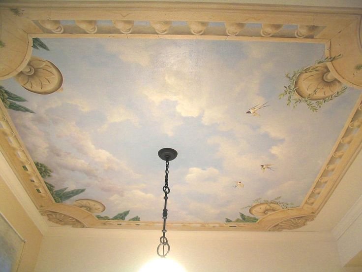 Художественная роспись потолков