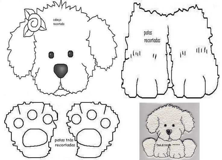 Шаблоны для детских аппликаций