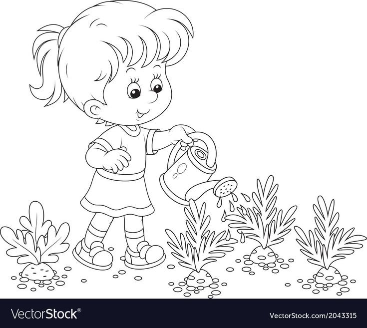 Раскраски для садика