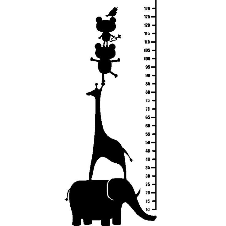 Жирафик для измерения роста