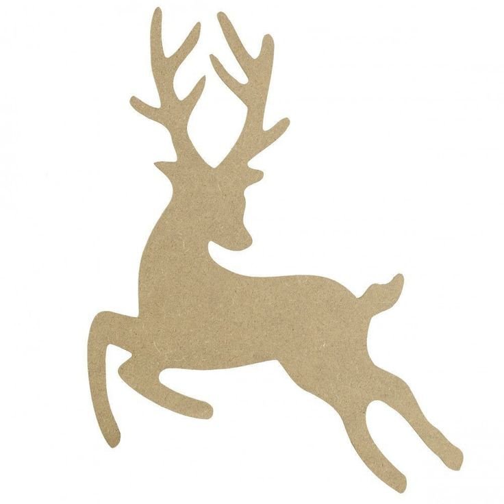 Трафарет "олени"