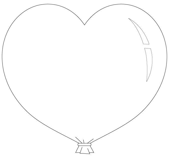 Шар раскраска