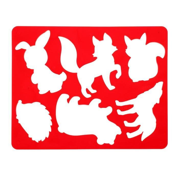 Лесная мастерская трафареты