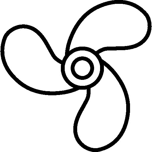 Трафарет пропеллера