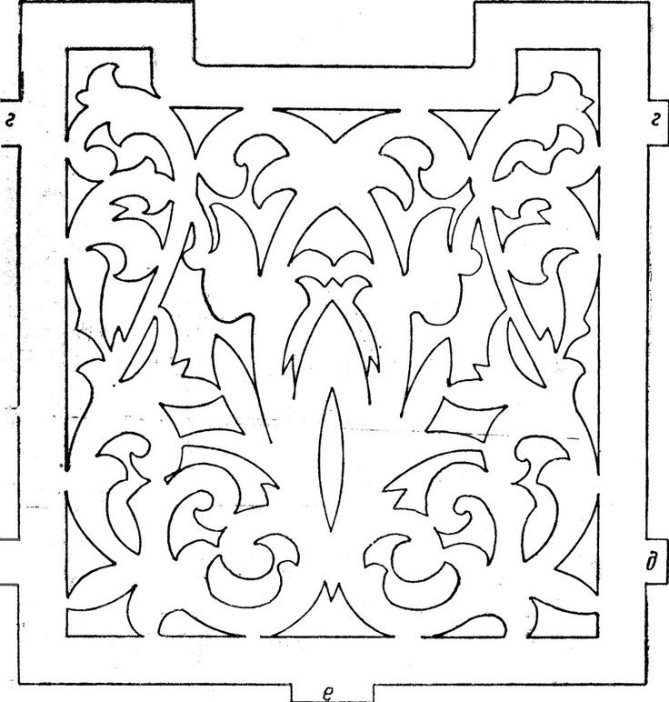 Трафареты для лобзика