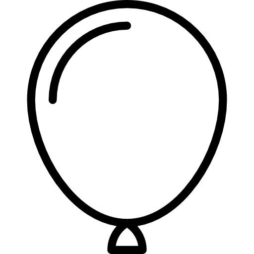 Шар раскраска для детей