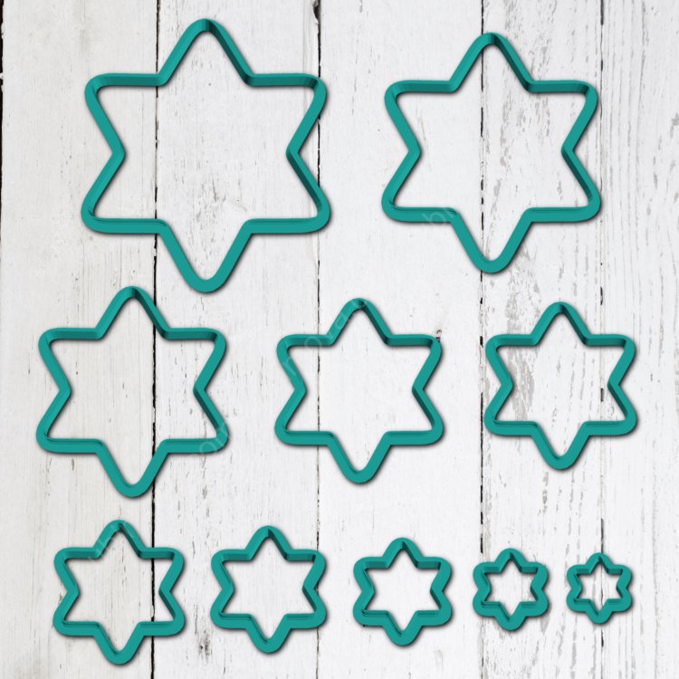 Трафарет елочка для пряника