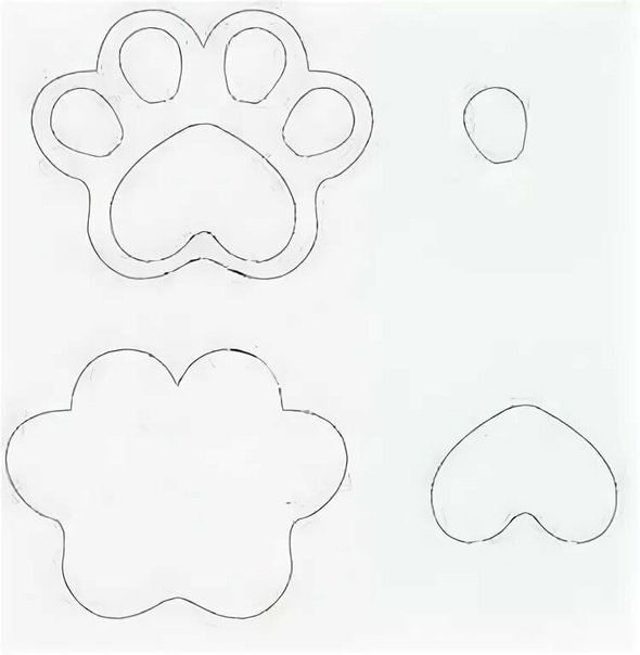 Заготовки из фетра для поделок