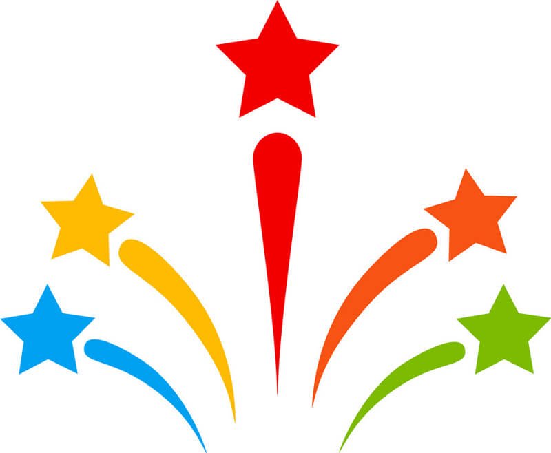 Украшение окон к 9 мая салют