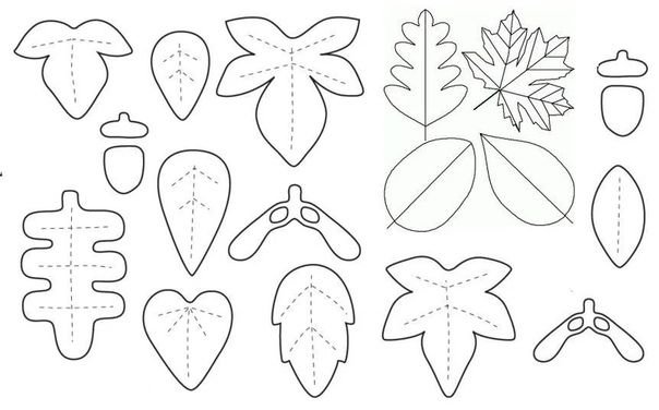 Игрушки из фетра выкройки