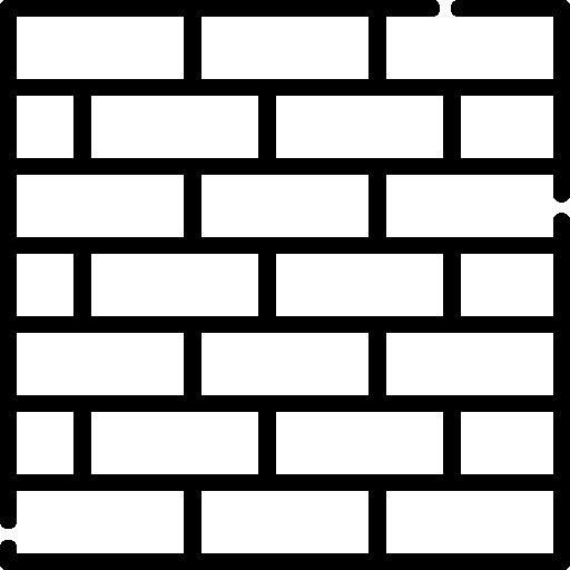 Трафарет кирпичики