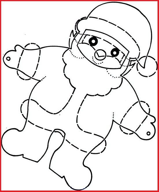 Новогодняя гирлянда шаблон