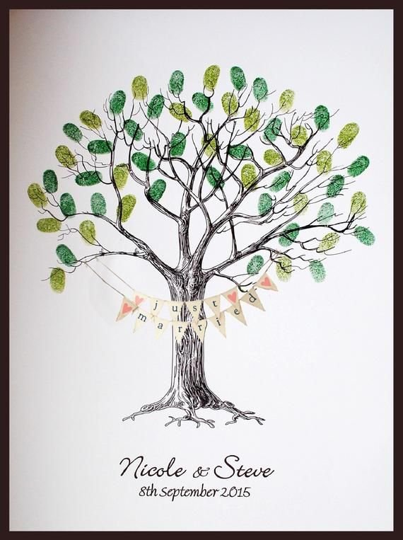 Плакат дерево пожеланий