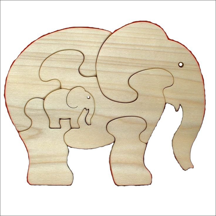 Пазлы из фанеры