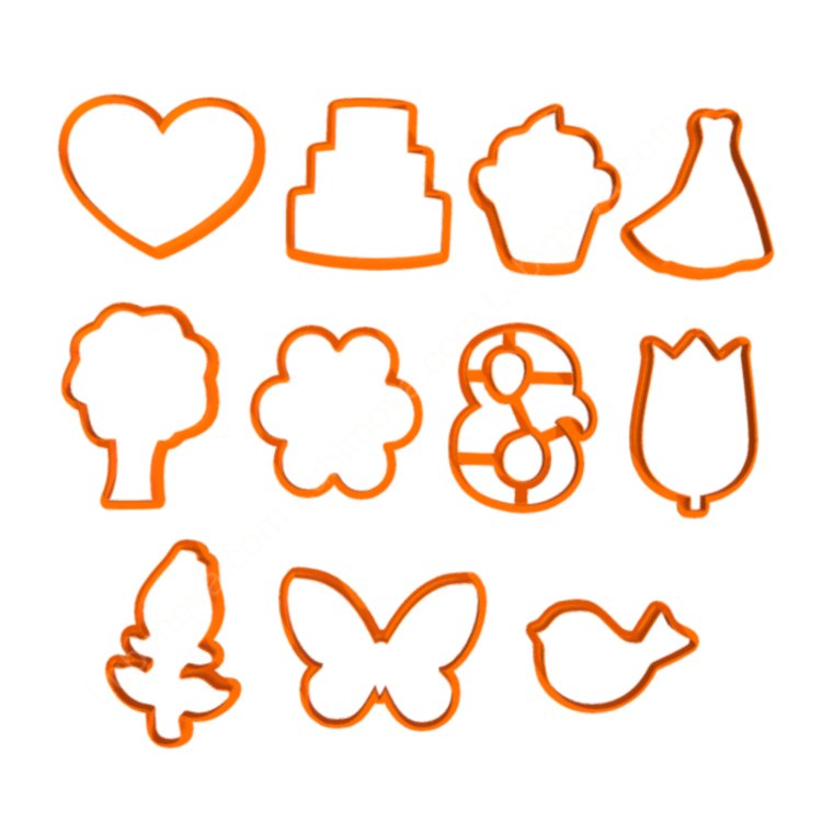 Трафареты для имбирных пряников