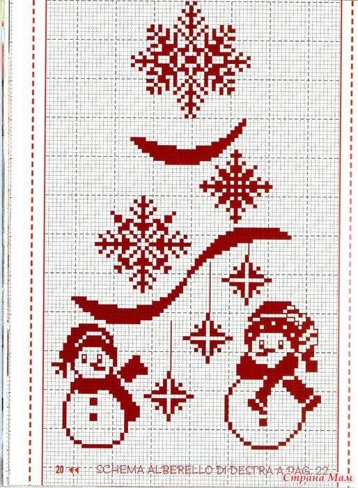 Новогодняя вышивка