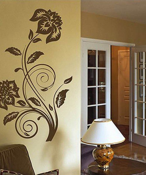 Трафареты для декора стен