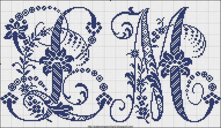 Красивые узоры для вышивки