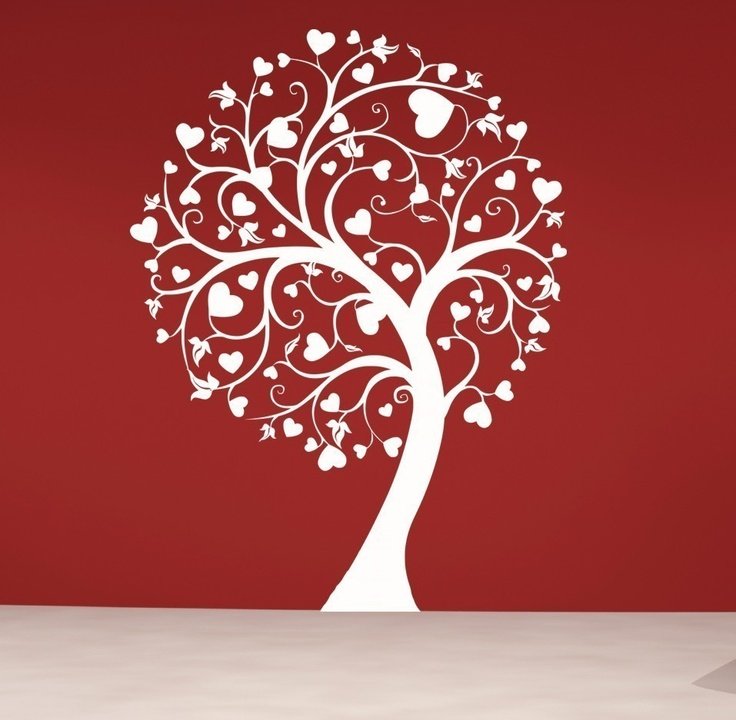 Трафарет "дерево"