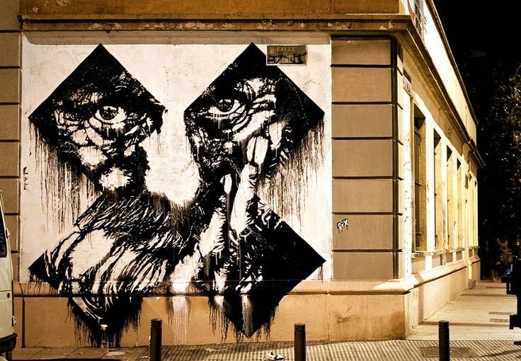 Трафареты уличное искусство