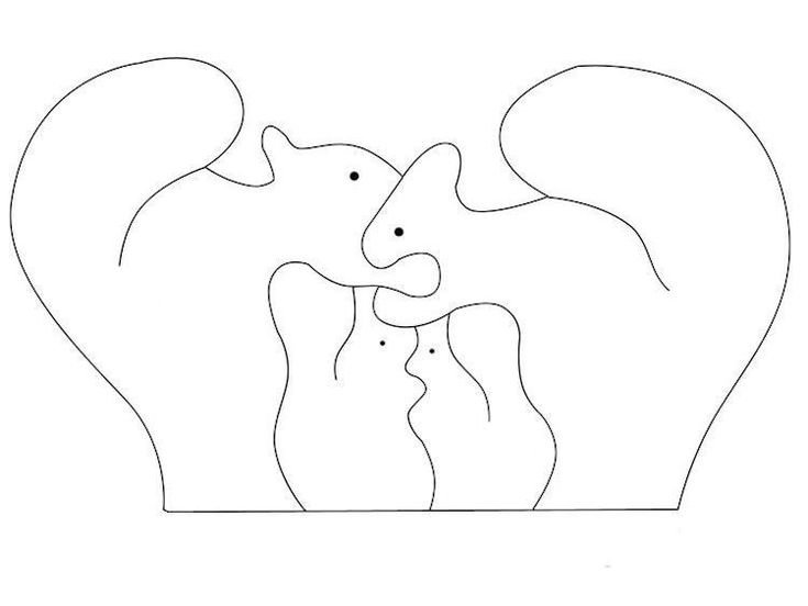 Трафареты для деревянных игрушек