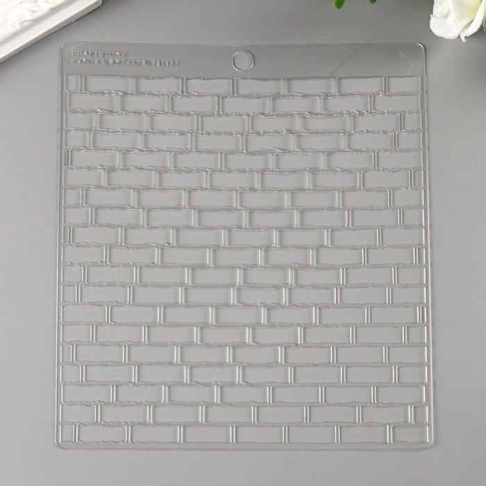 Трафарет под кирпич для штукатурки