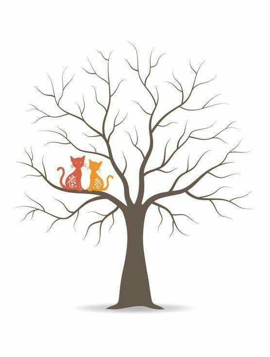 Дерево желаний макет