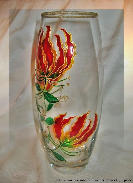 Роспись вазы
