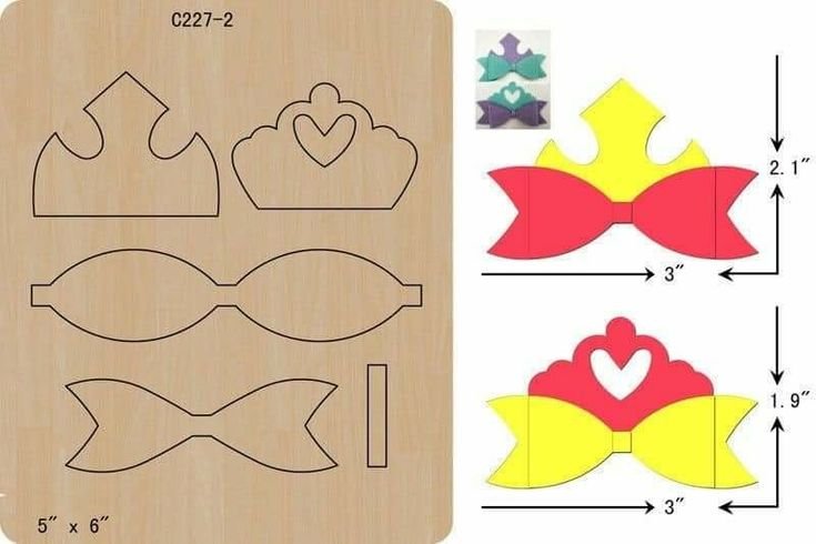 Лекало бантиков