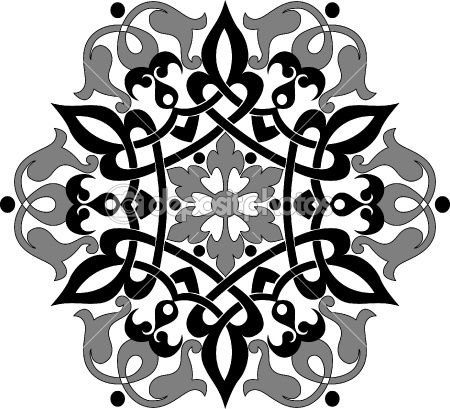 Арабеска марокканский узор вектор