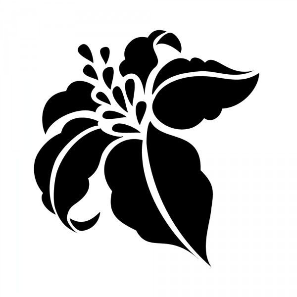 Трафарет "цветы"