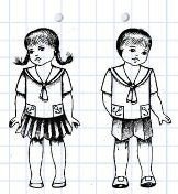 Костюм матроски для девочки выкройка