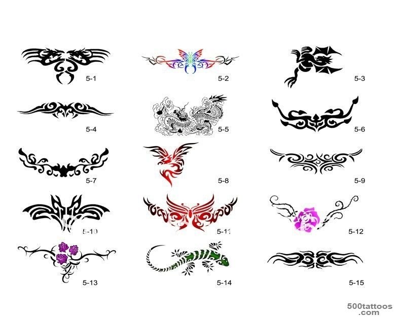 Тату шаблоны для девушек