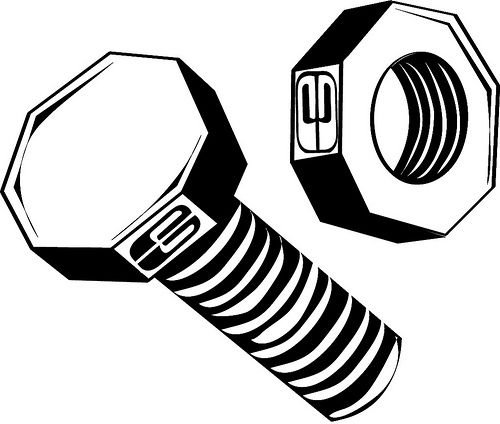 Болт с гайкой