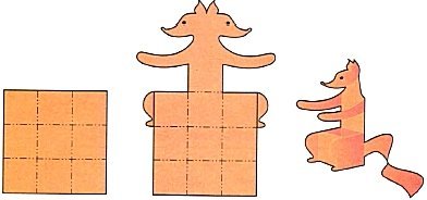 Макет коробочки для мелочей